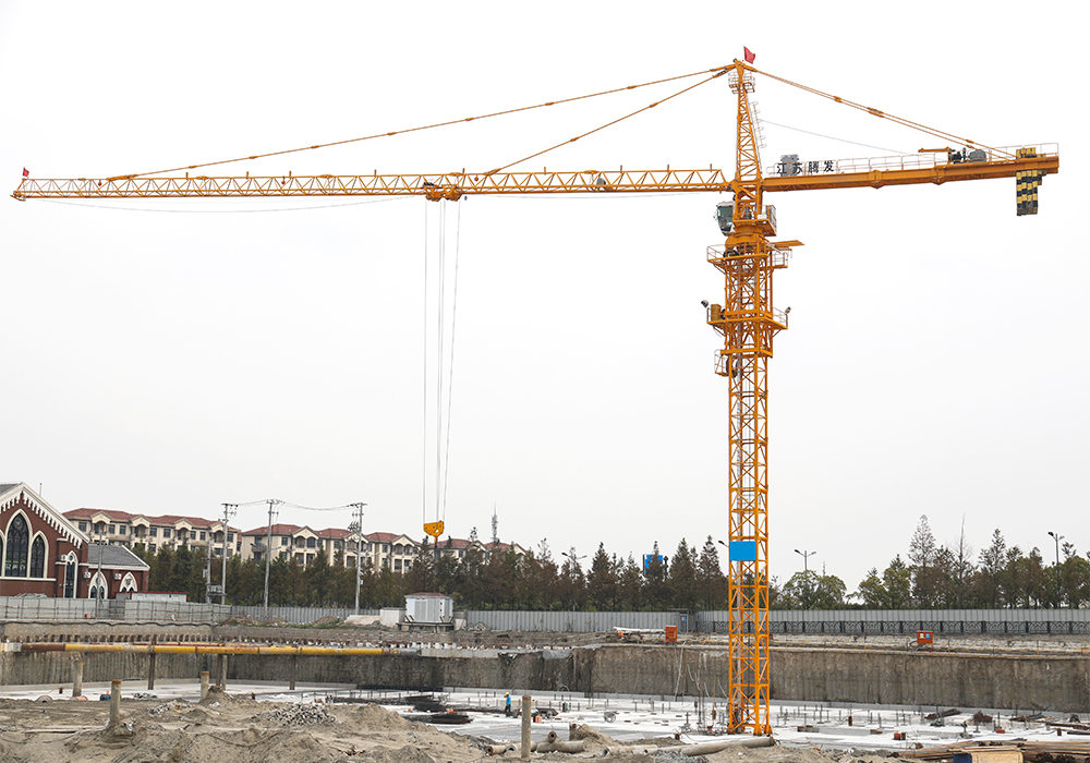QTZ100 (6013) Topkit Tower Crane 6T 8T Double Rotation