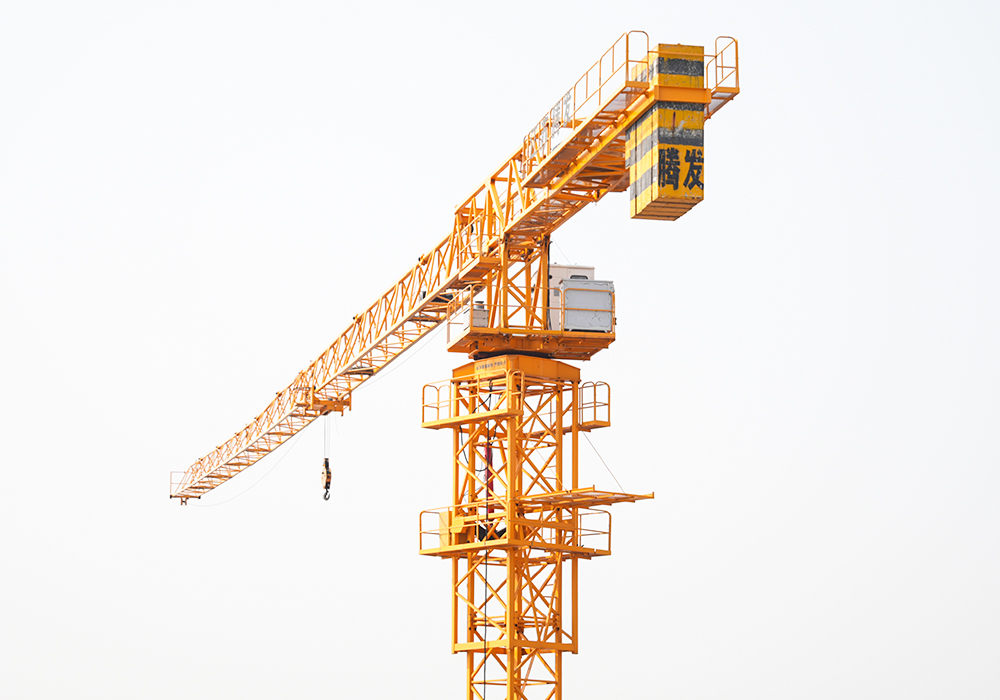 QTP125 (6016) من النوع المسطح من نوع Tower Crane 8t Jib طوله 60 مترًا